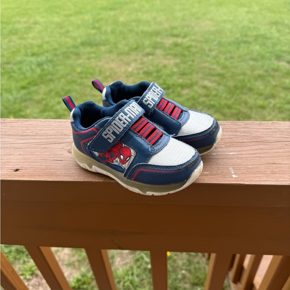 Marvel Red and Blue Spider-Man Light up Sneakers